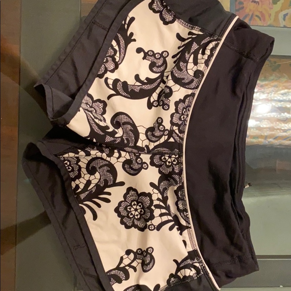 Lululemon size 2 running shorts.